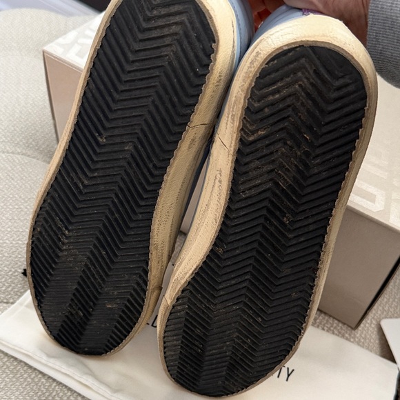 Golden Goose Women's Sneakers - Silver and Light Blue - Picture 6 of 10